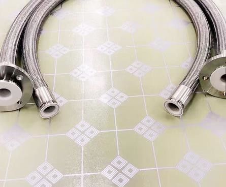 20~200m/roll 1.05mm Ptfe Stainless Steel Braided Hose For Transporting Corrosive Chemicals