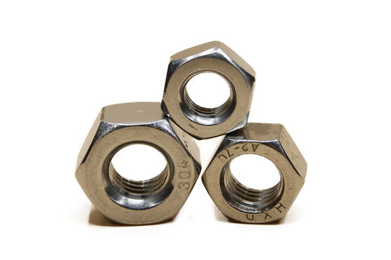 Stainless Steel A2-70 A4-80 ss304 ss316 Bright Hexagon Nut DIN 934 Hex Nuts
