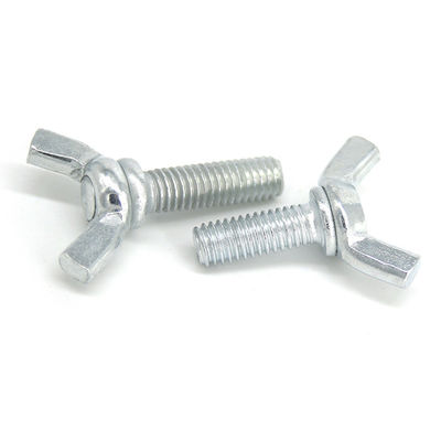 Zinc Plated Class4.8 6.8 8.8 Carbon Steel Bolts M10 M12 M16 Butterfly Bolts