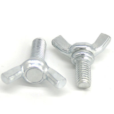 Zinc Plated Class4.8 6.8 8.8 Carbon Steel Bolts M10 M12 M16 Butterfly Bolts