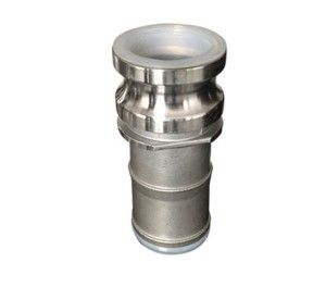 Casting Antistatic 75mm PTFE Lined Pipe Fittings Type E Camlock Fitting