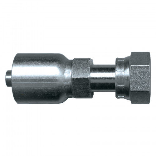 3/4 Inch Hose Fittings 1JS43-10-12 Orfs Swivel Coupling / Jic Female Swivel
